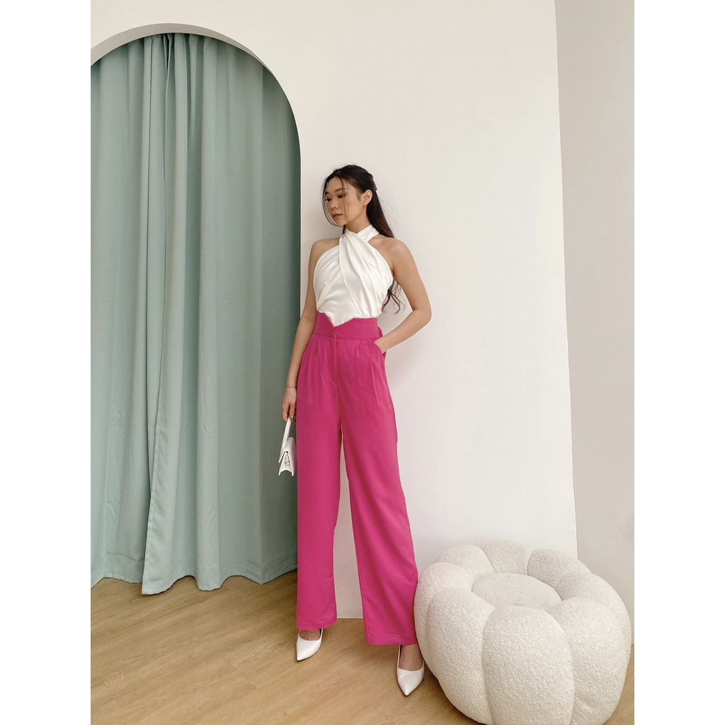 [ Marveile ] Bonie Cutout Cullote / Highwaist Cullote Pants