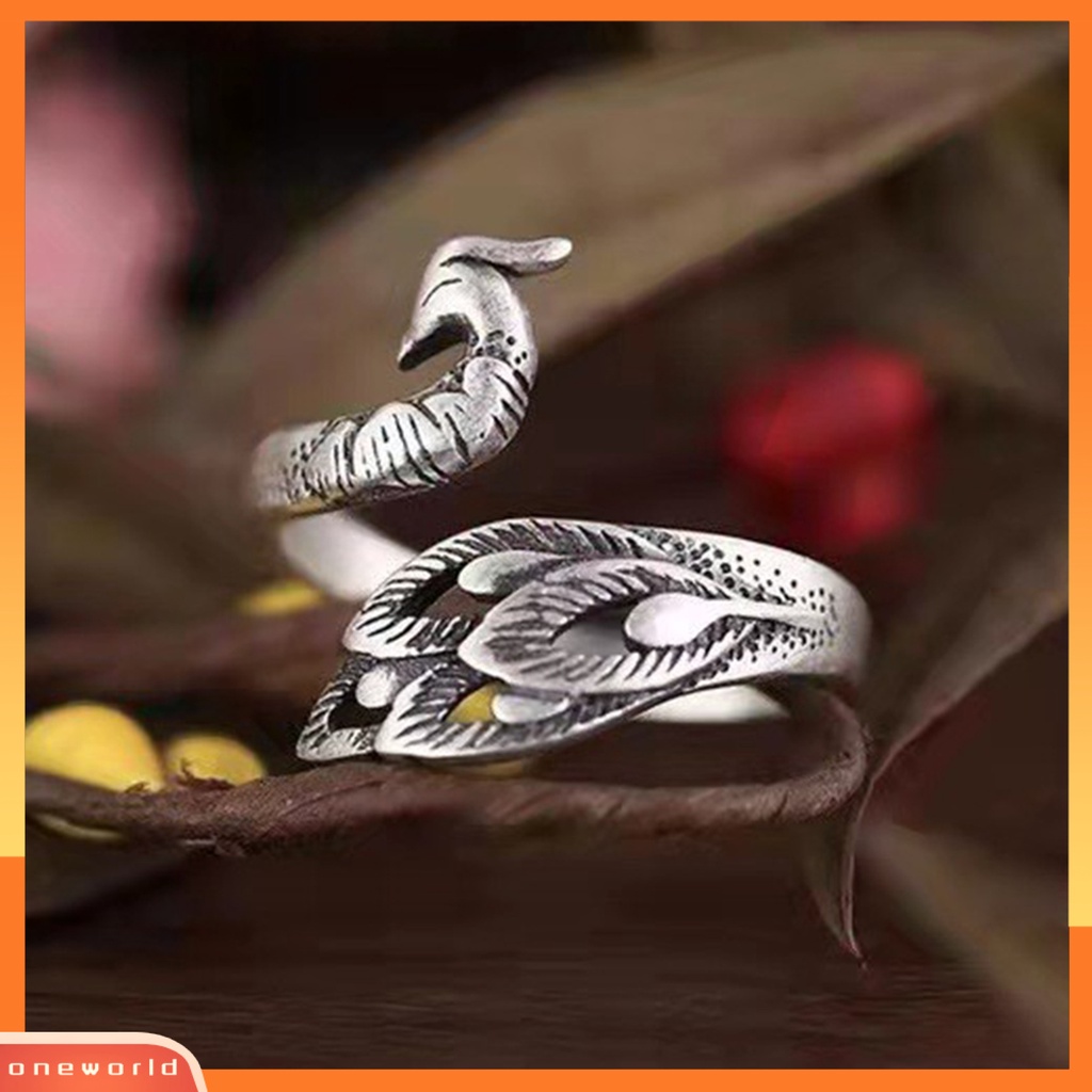 {oneworld} Gelang Wanita Perhiasan Merak Warna-Warni Elegan Electroplating Ring Bangle Untuk Pernikahan