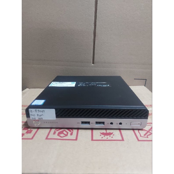 mini pc Hp ProDesk 400 G4 dekstop mini pc i3-8300T SSD 256GB Ram 8gb