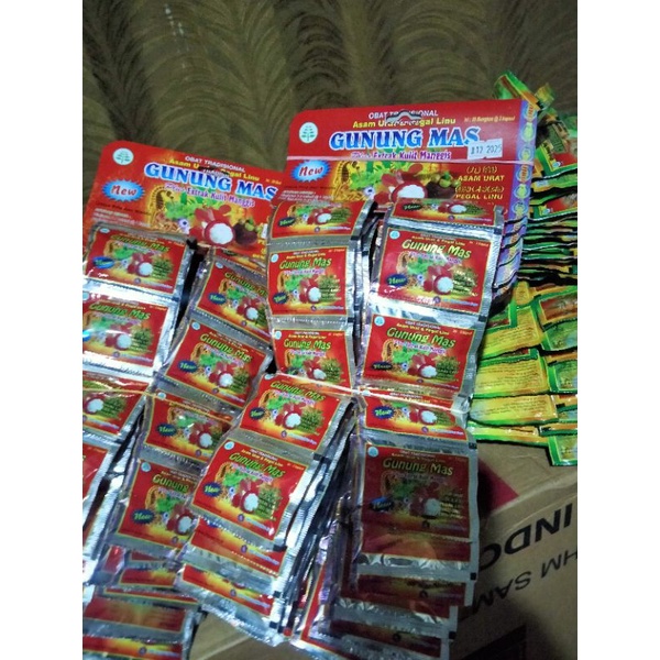 kapsul gunung mas original