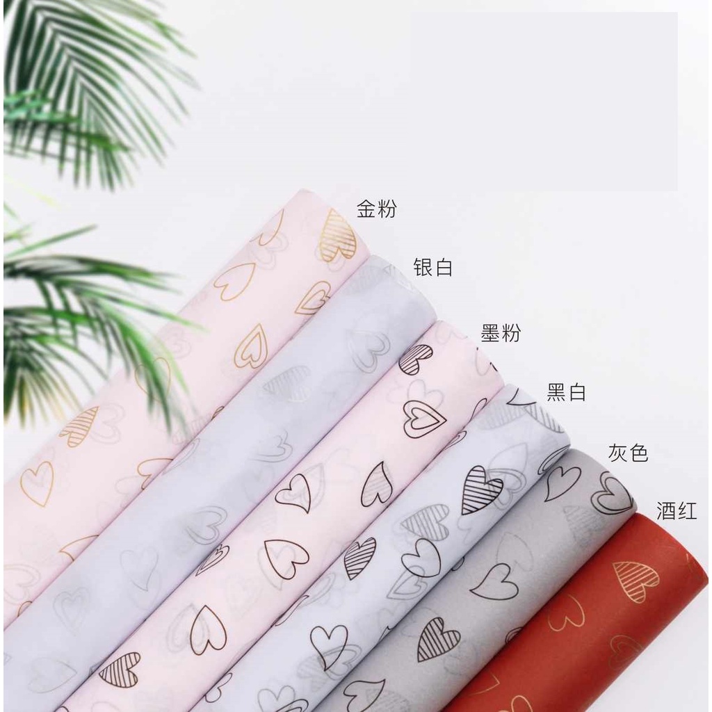 KERTAS BUKET TISSUE SERAT FLOWER WRAPPING COTTON PAPER KB 6243