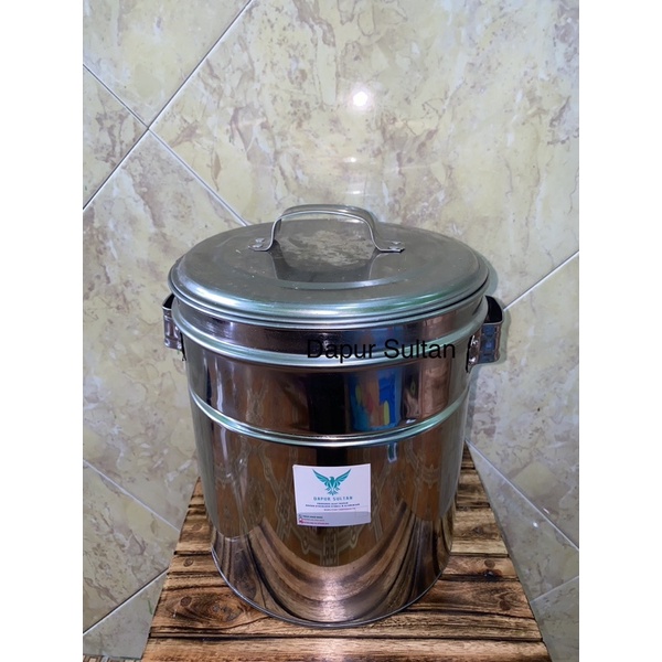 Dandang bakso ukuran 22 Tinggi Stainless tebal murah