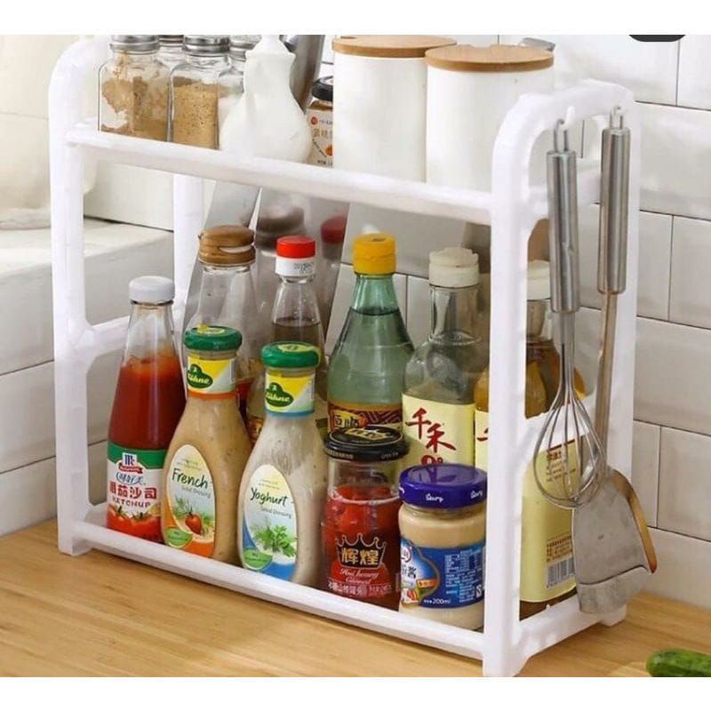 A1 rak tempat botol saus | kecap | bumbu | rak bumbu dapur