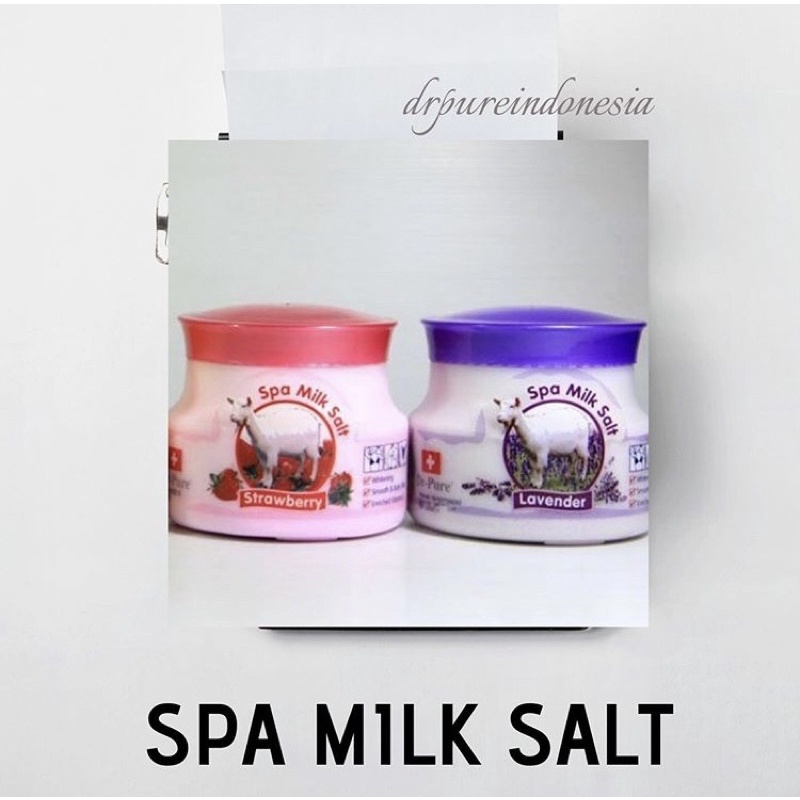 DR PURE SPA MILK SALT 500 GR (LULUR SPA)