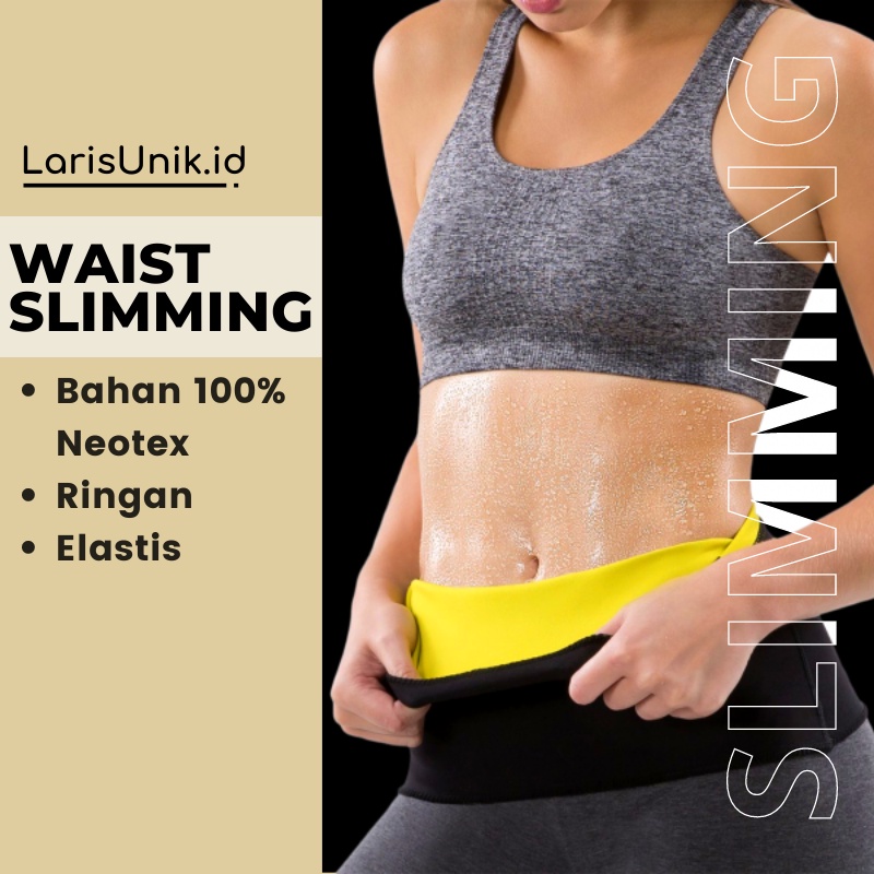 Korset Perut Buncit Pelangsing Waist Hot Shapers Korset Pembakar Lemak Pria Wanita Underwear