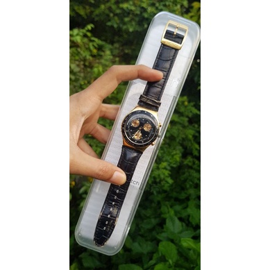 swatch irony chrono ycs jamesbond 007