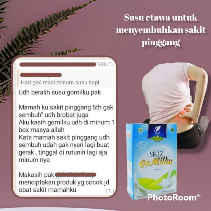 

SUSU ETAWA GOMILKU UNTUK SAKIT PINGGANG / SUSU ETAWA UNTUK NYERI SENDI