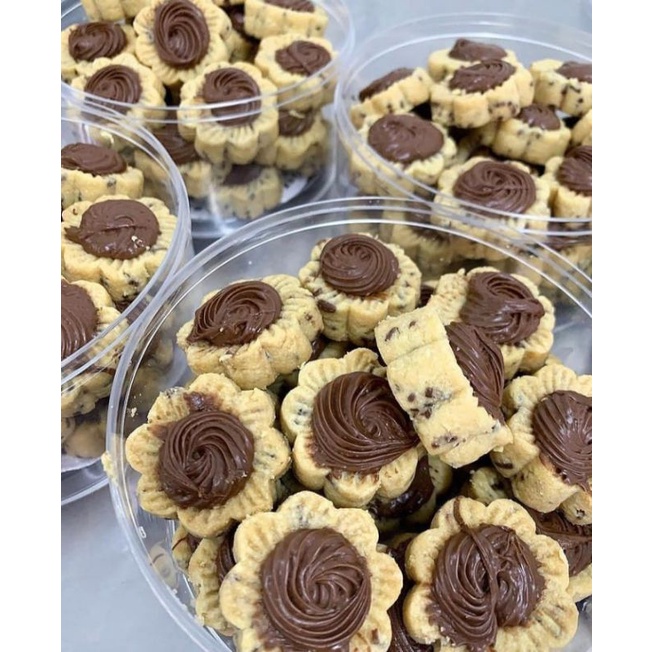 

Nutella Thumbprint Cookies