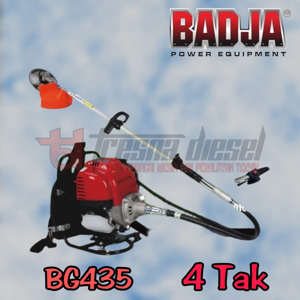 Badja Mesin Potong Rumput 4 Tak Bg435 4 Stroke Bensin Murni Termurah