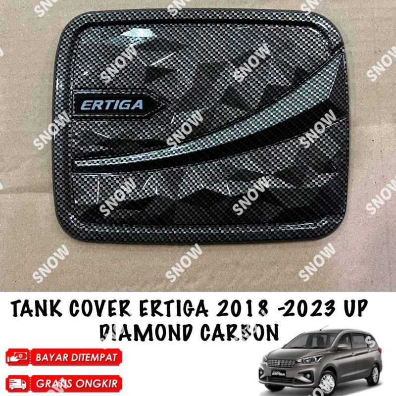 Tank Cover All New Ertiga 2018 2021 2022 2023 Diamond Carbon