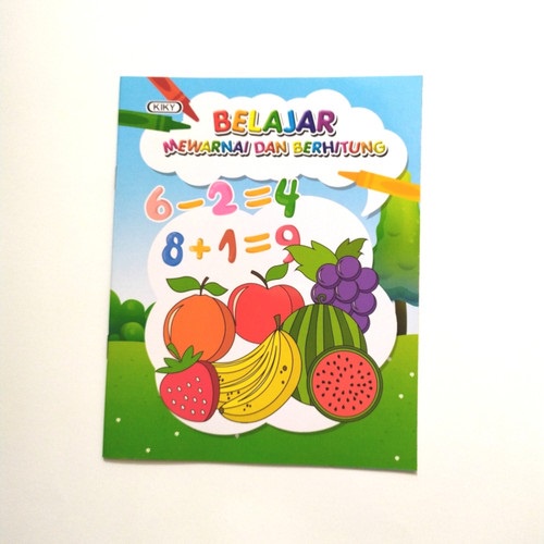 

Buku Lat. Mewarna & Berhitung Kecil Kiky