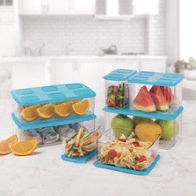 Compact fresh clear tupperware