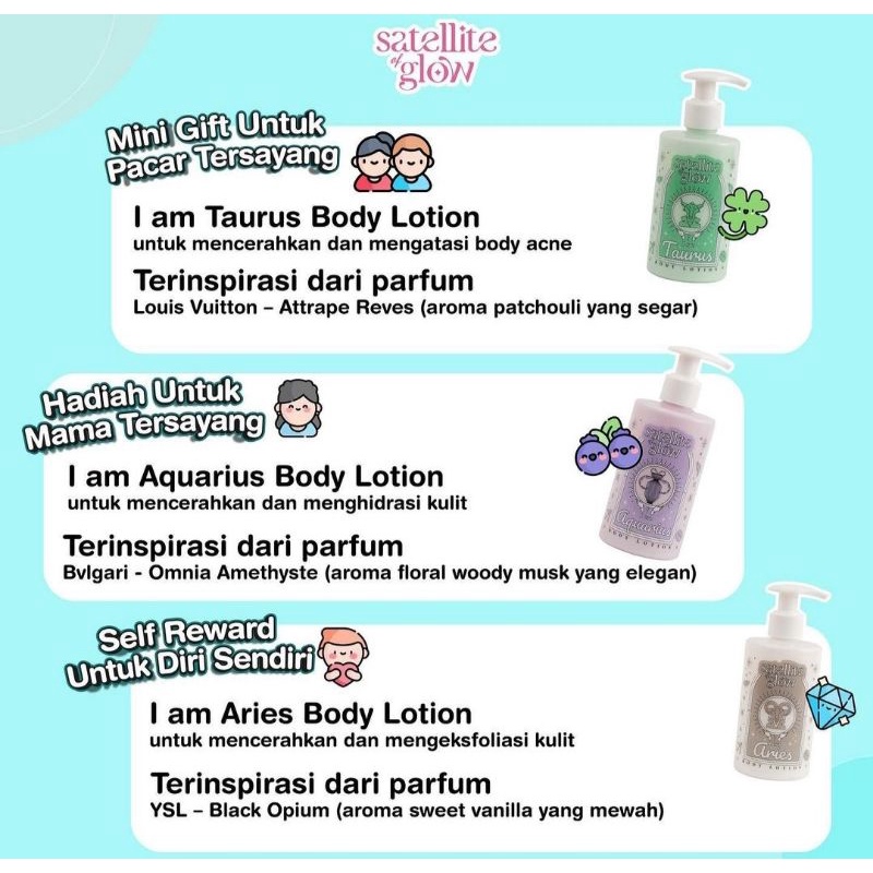Satellite of Glow zodiac Bodylotion Sultan