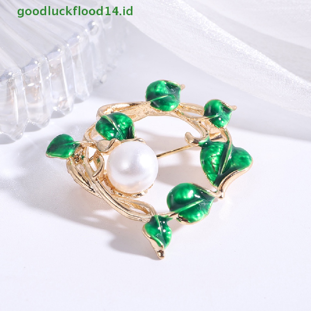 [GOOGFOUR] Bros Natal Untuk Wanita Fashion Pesta Dekorasi Pin Aksesoris Perhiasan Hadiah Korsase Pribadi Pin Pakaian [TOP]