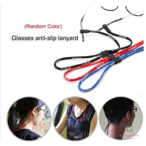 

siap kirim] Neck Cord / Tali Kacamata SPORT/ Strap Kacamata SPORT