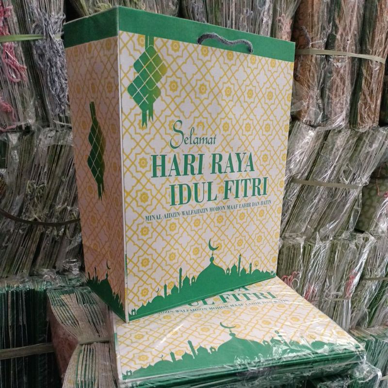 paperbag tas kertas lebaran IDUL FITRI