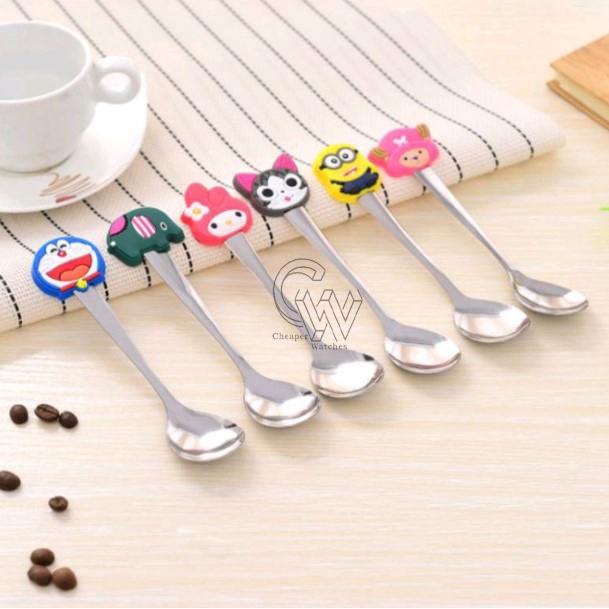 Cheaper-Sendok Teh Karakter / Sendok Kecil Karakter / Sendok Kecil Lucu Imut / Tea Spoon Mini