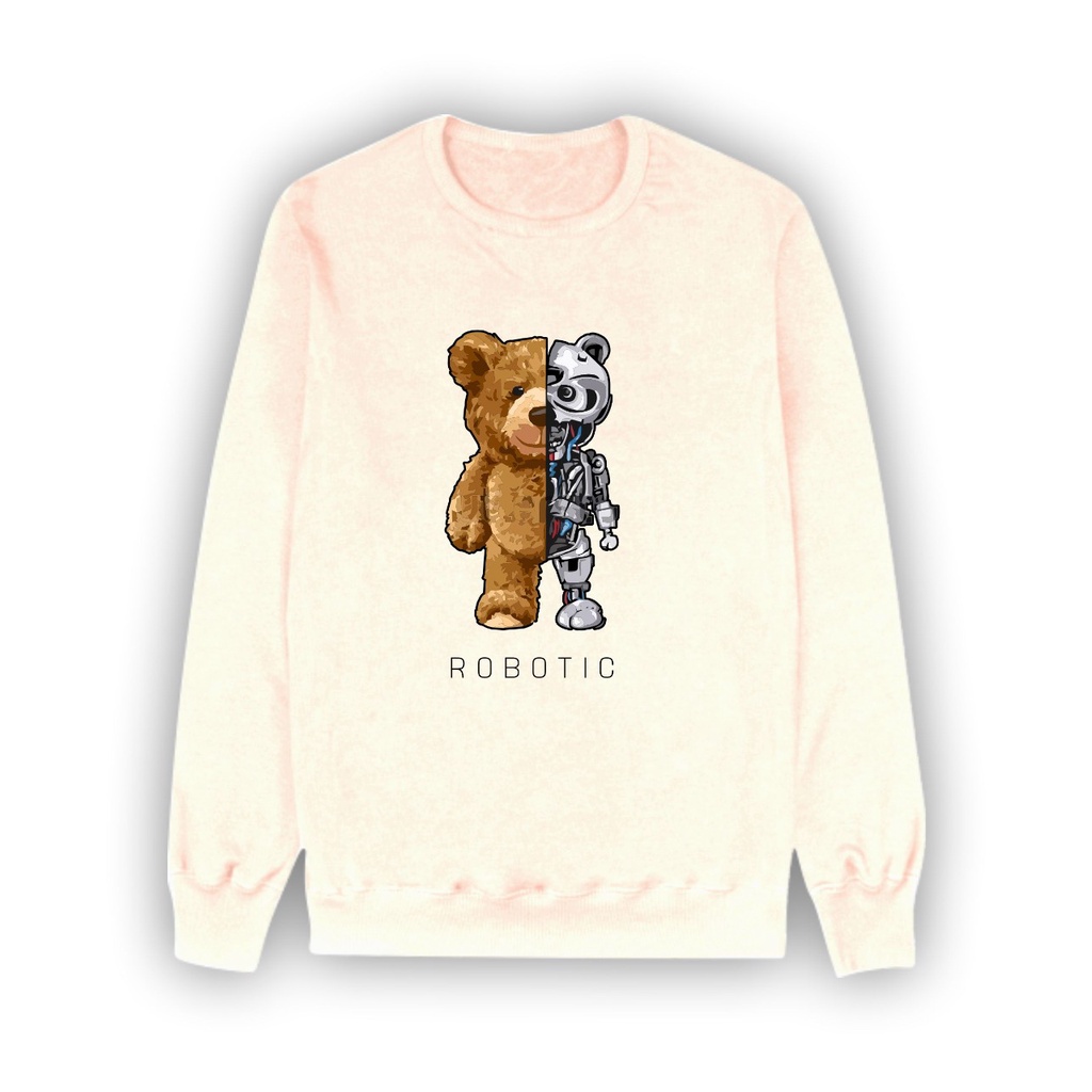 SWEATER / CREWNECK ROBOTIC BEAR / SWEATER KEREN / CREWNECK KEKINIAN / SWEATER KECE