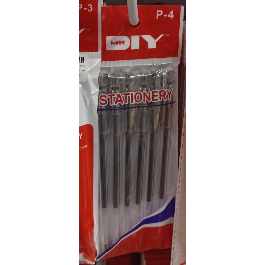 

PULPEN 0.5 MM BLACK 6 PCS 8953547