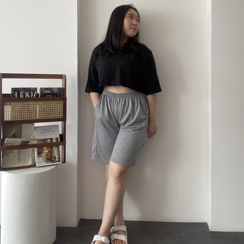 Coco Pants - Celana Pendek Wanita - Celana Santai - Celana Santai Pendek Wanita - Celana Pendek Jumbo - Celana Santai Jumbo