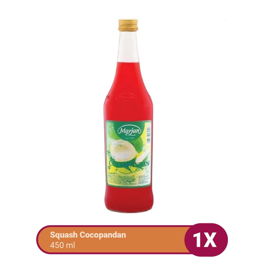 SIRUP MARJAN SQUASH COCOPANDAN 450ML