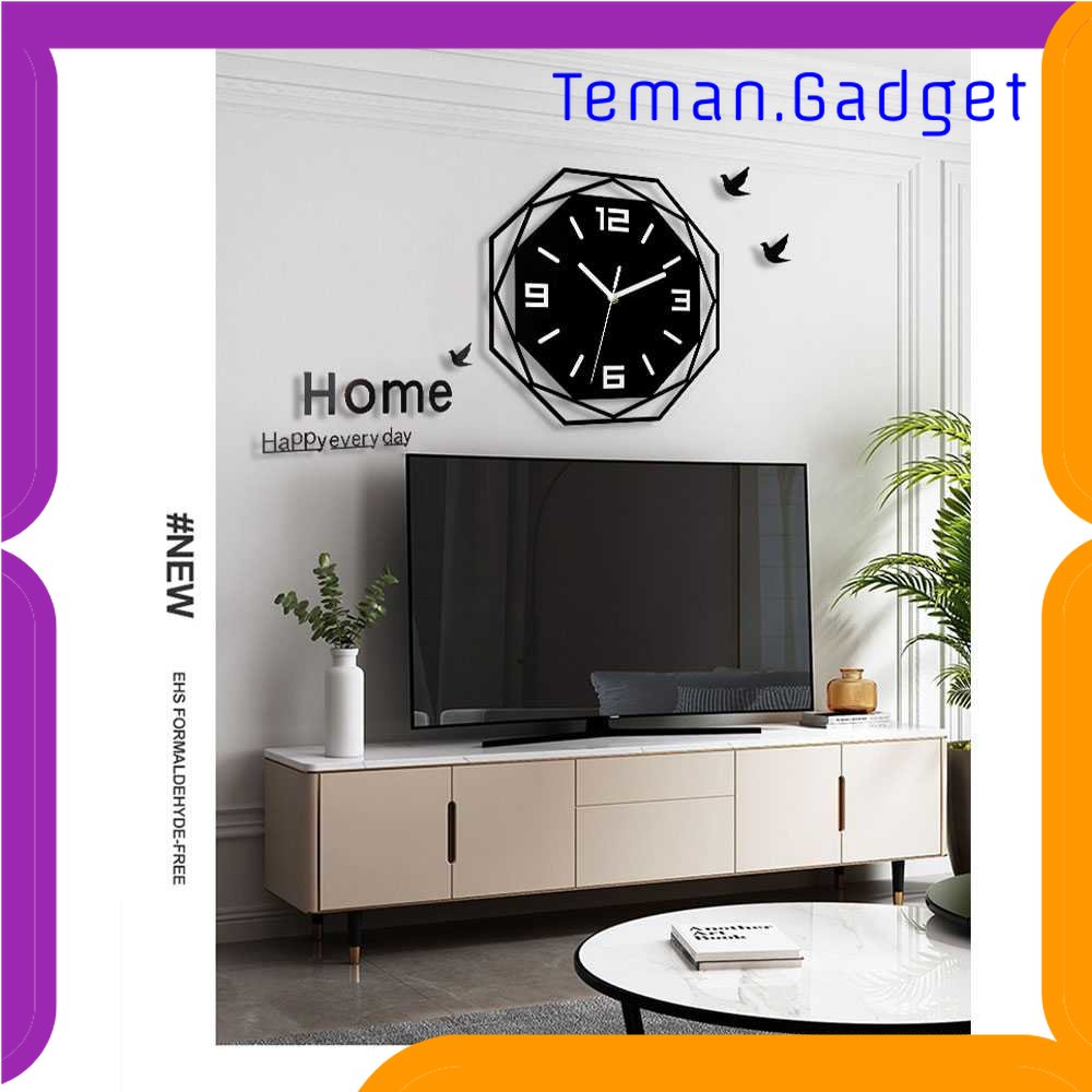 TG-PJM VOSARREA Jam Dinding Bulat Quartz Creative Design Modern 30CM - E1599