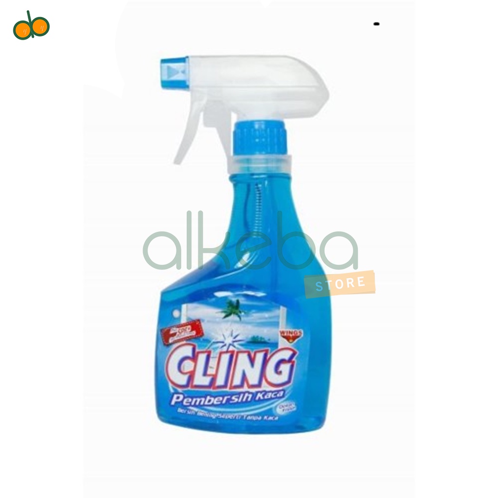 CLING Pembersih Kaca / Cling Botol Spray 425 ml / Glass Cleaner