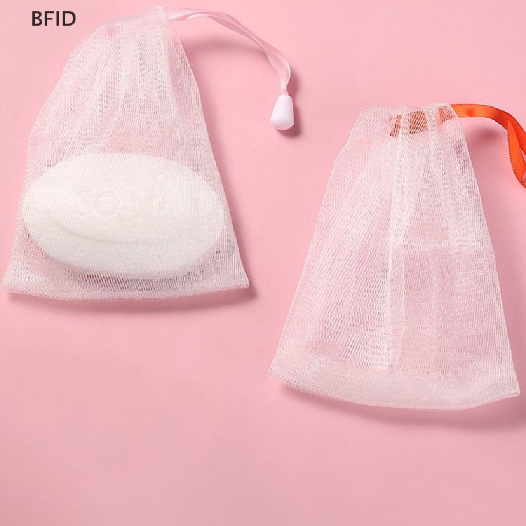 [BFID] Soap Mesh Bag Jaring Jaring Untuk Membusakan Membersihkan Jaring Sabun Mandi [ID]