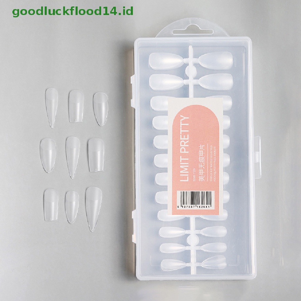 [GOOGFOUR] 240pcs Gel X Kuku Palsu Tip Press on Extension Acrylic Full Cover Fake Nail [TOP]