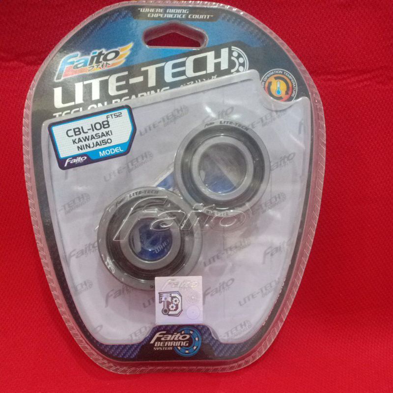 bearing laher KLAHAR klaher kruk as faito ninja SS ninja R ninja rr faito lite tech