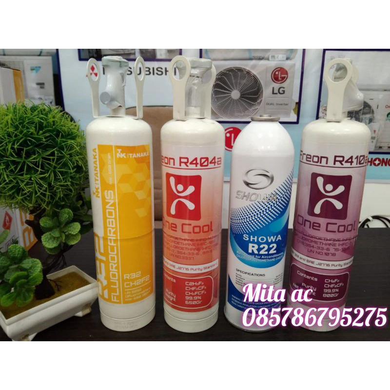 Jual Freon AC kaleng berbagai jenis R32, R410, R22, R404 Shopee Indonesia