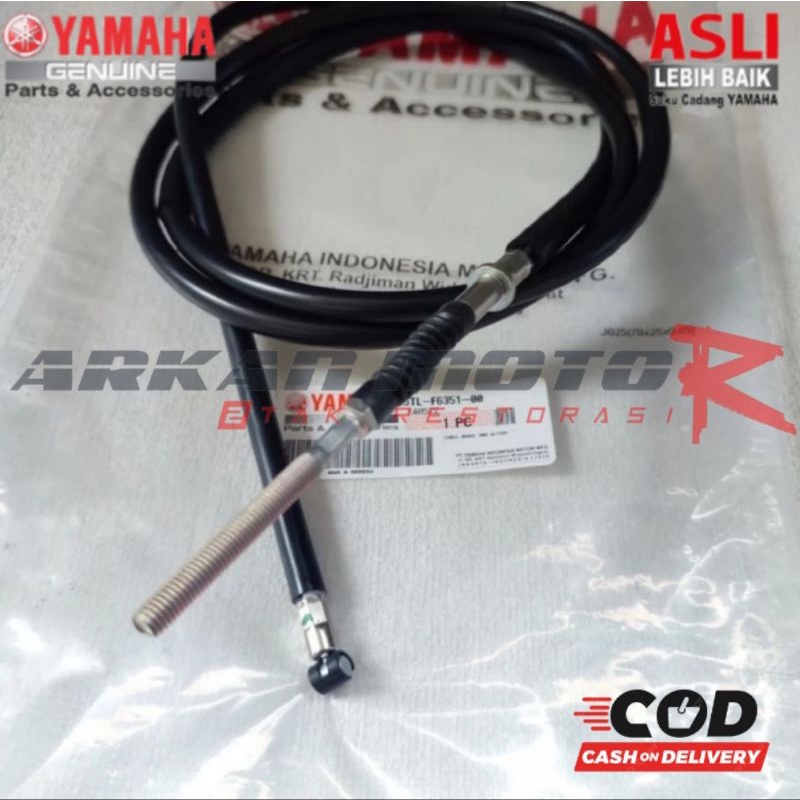 TALI KABEL REM BELAKANG MIO SPORTY SMILE SOUL ORIGINAL ORI YAMAHA