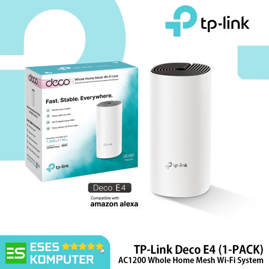 TP-Link Deco E4 AC1200 Whole Home Mesh WiFi System