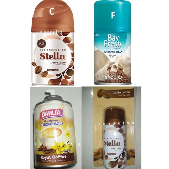 Reffil Matic Isi Pengharum Ruangan Bayfresh Morning Coffee kopi Teralaris