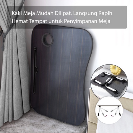 Meja Belajar Lipat Meja Belajar Anak Motif Karakter Gambar Ukuran 50 x 30 x 28 cm-5