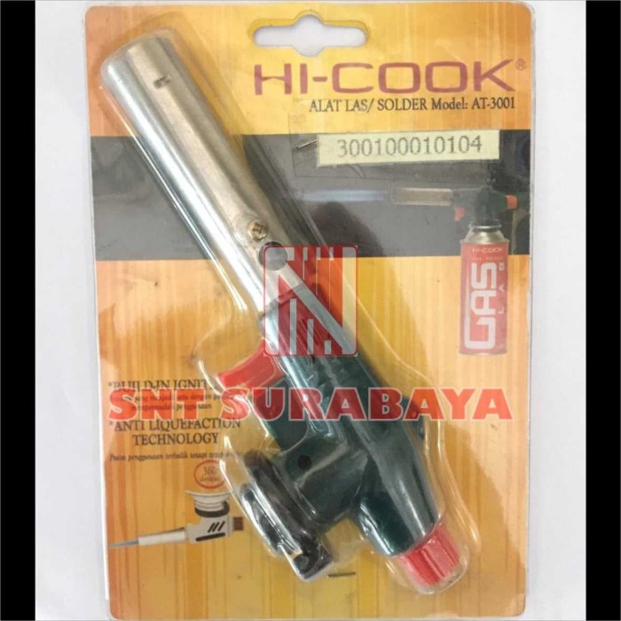 Gas Torch Hi-cook AT-3001, Kepala Gas, Torch Hi cook, Flame gas