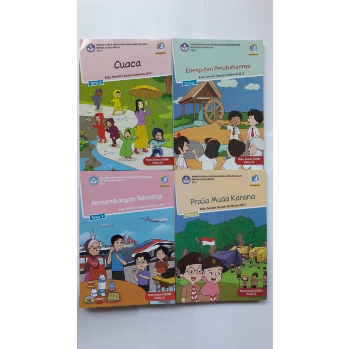 

Buku Tematik Dikbud K13 Kelas 3 Tema 5-8 SD/MI Revisi 2018
