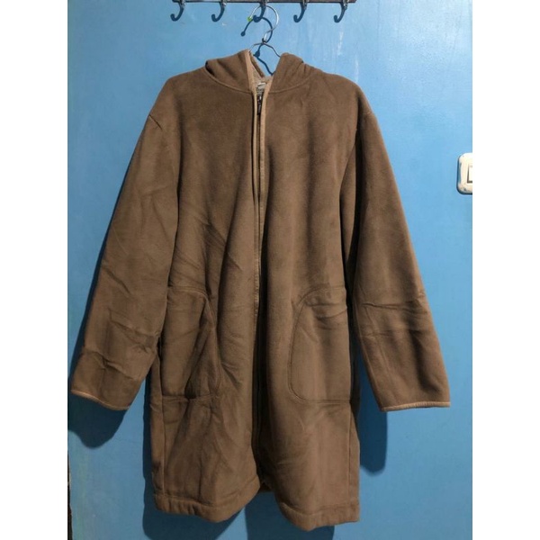 Preloved Coat Fleece Uniqlo