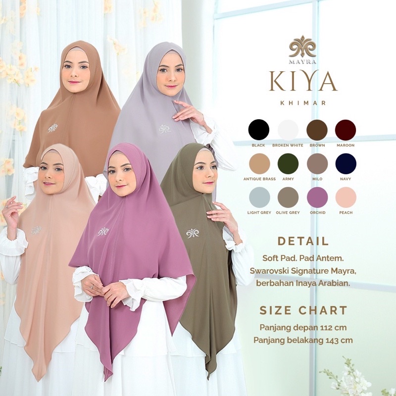 khimar premium original by mayra