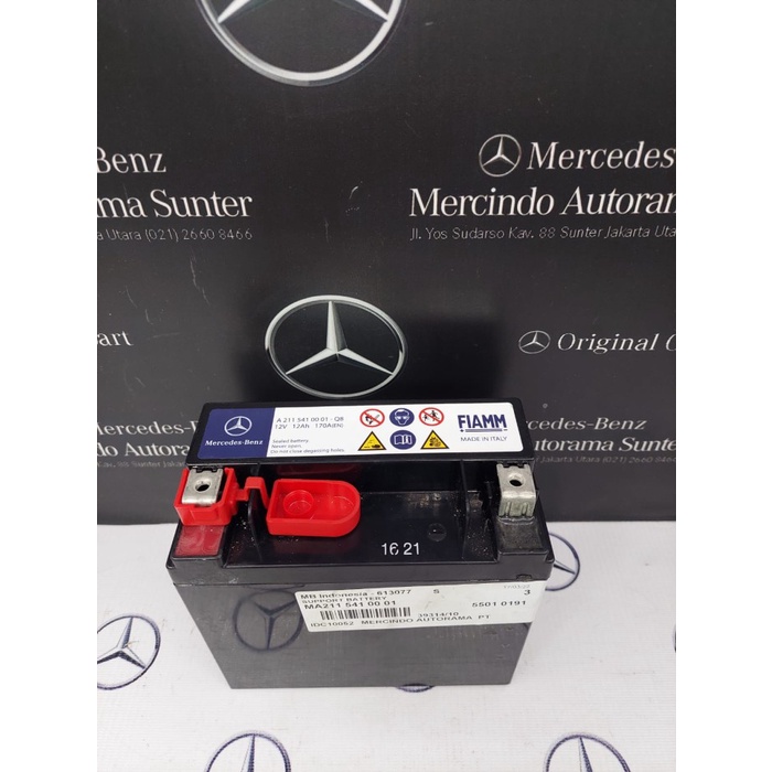 Auxiliary battery, A211 541 00 01,W211,Mercedes-Benz 100% Original