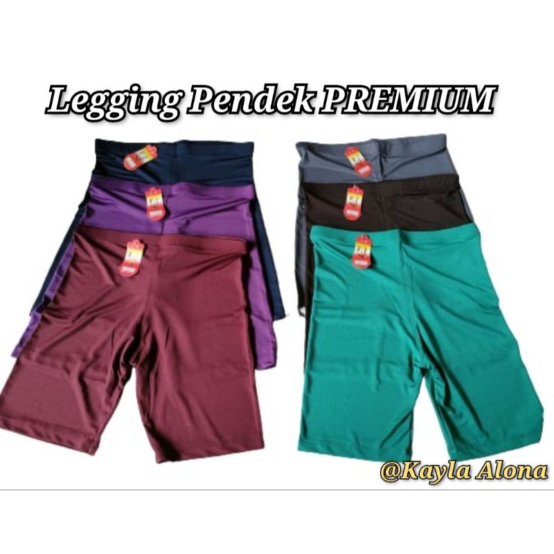 LEGGING PENDEK ( Kualitas PREMIUM ) untuk Remaja/Dewasa