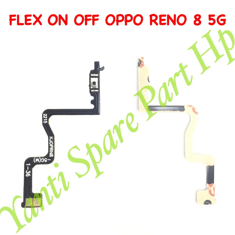 Flexible On Off Oppo Reno 8 5G Original Terlaris New