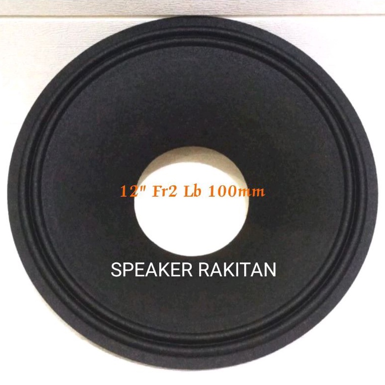 Daun Speaker 12 inch lubang 4 inch .2pcs