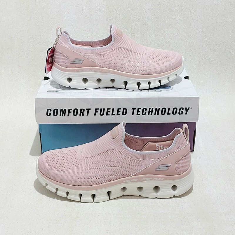 SKECHERS GO WALK GLIDE STEP FLEX WOMEN'S MAUVE