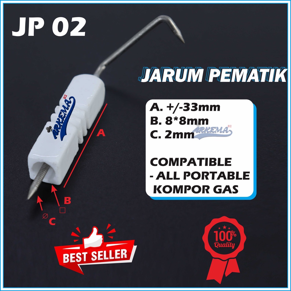 JARUM KRAMIC PEMATIK KOMPOR GAS TANAM , BUSI MESIN KOMPOR UMUM RRT UNIVERSAL