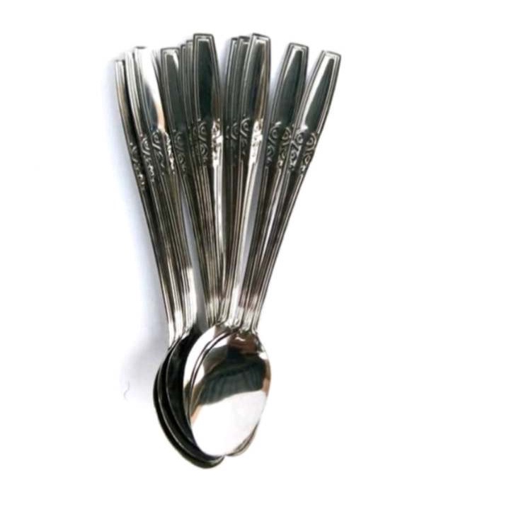 BS][SENDOK MAKAN STAINLESS 1LUSIN