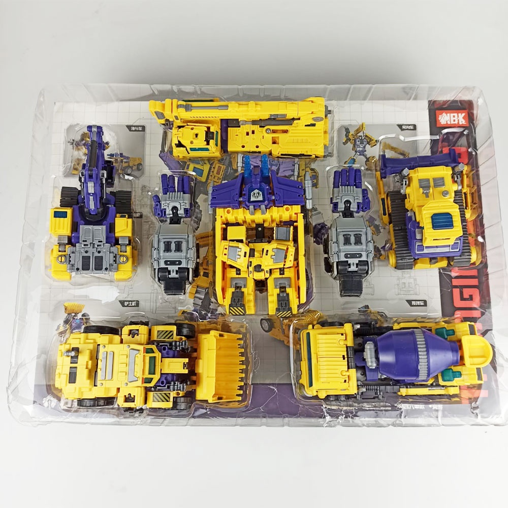 NBK Mainan Rakit Robot Devastator Transformer 6 in 1 - 3349