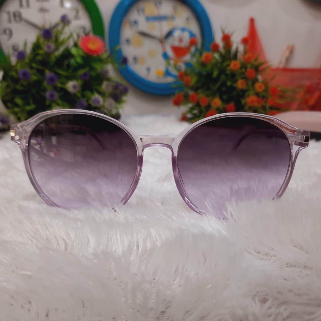 KACAMATA TYPE YG318/KACAMATA FASHION WANITA YG318/KACAMATA FASHION LENSA GRADASI/KACAMATA GAYA HITAM