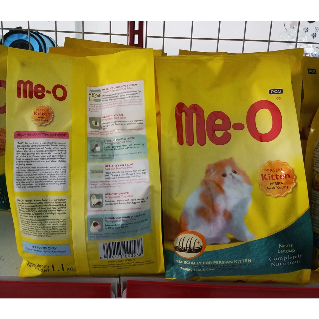 Makanan Kering Kucing MEO Persian Kitten 1,1 KG Fresh Pack