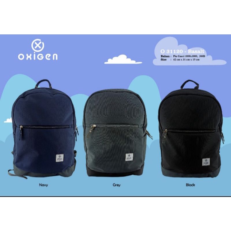 Tas sekolah tas ransel merk "oxigen" original